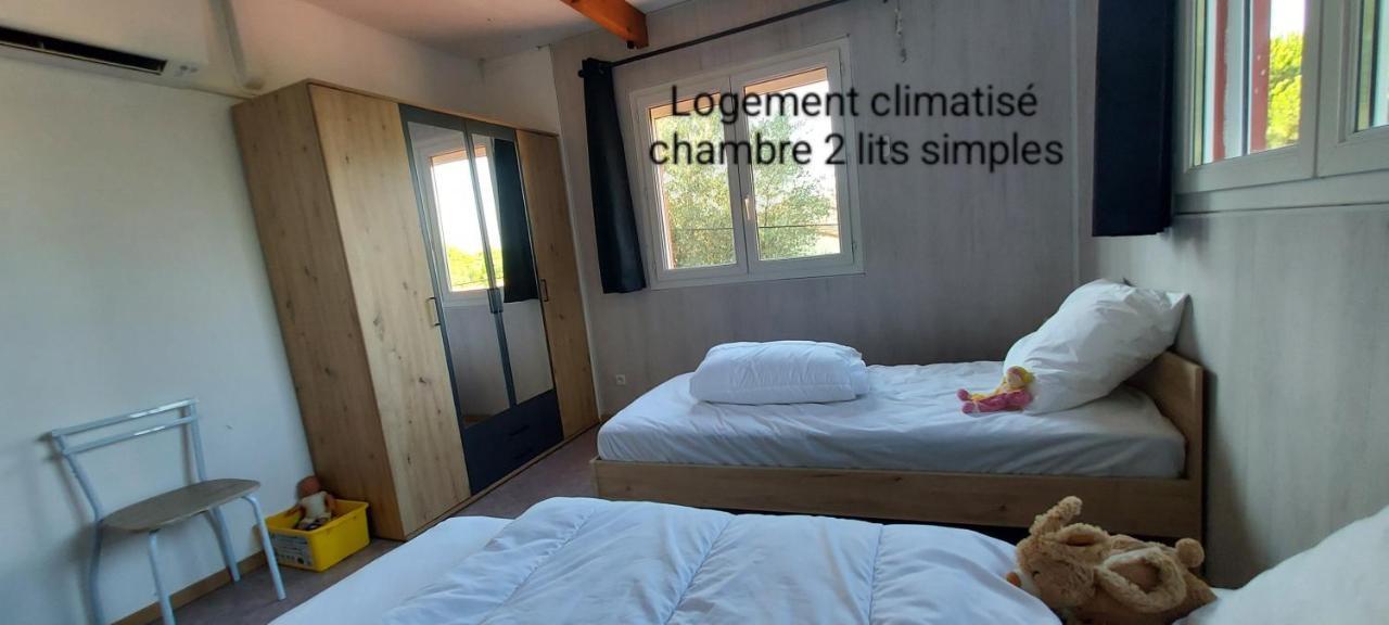 Le Barcares Logement Climatise Pour 6 Personnes, Draps Et Serviettes Non Fournis Air-Conditioned Accommodation For 6 People, Sheets And Towels Not Provided Alojamiento Con Aire Acondicionado Para 6 Personas, Sabanas Y Toallas No Incluidas Dış mekan fotoğraf